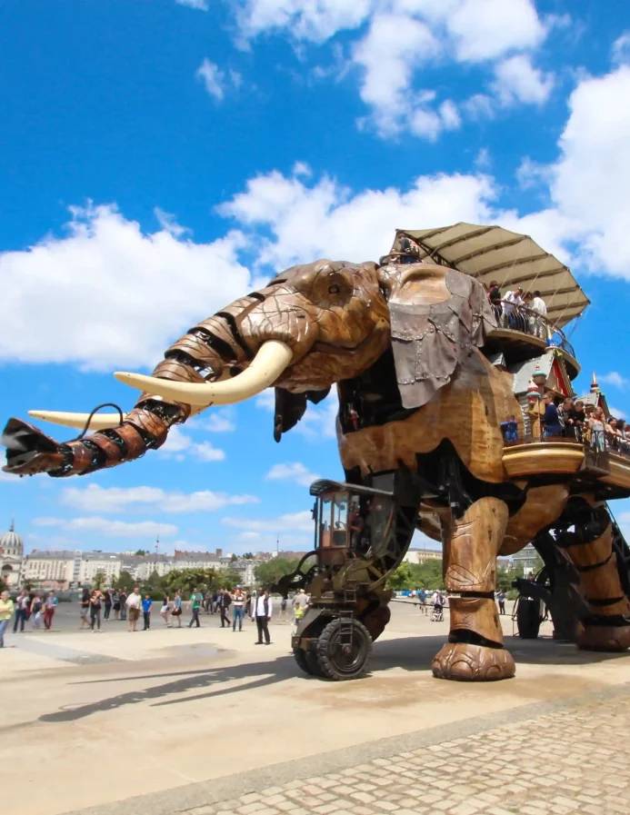 Découverte des Machines de l'île à Nantes.